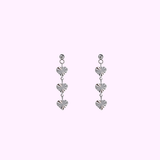 Heart Trio - Silver