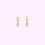 Tiny Link Charm - Gold