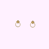 Floral Loop - Gold