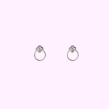 Floral Loop - Silver