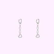 Linked Hearts - Silver