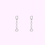 Linked Hearts - Silver