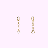 Linked Hearts - Gold