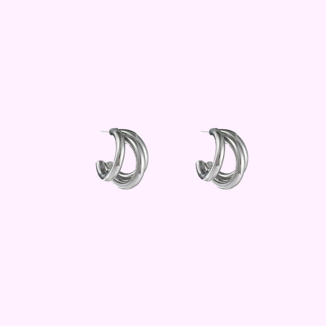 Triple Loops - Silver