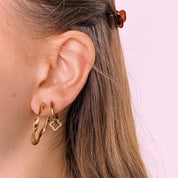 Twisted Hoops - Gold