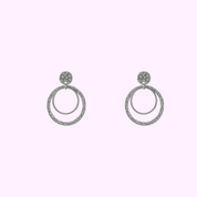 Eclipse Circles - Silver