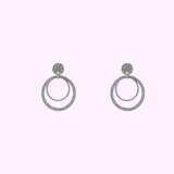 Eclipse Circles - Silver