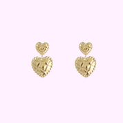 Puffy Hearts - Gold