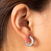 Cute Hoop - Silver