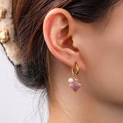 Flora Hoops – Pink
