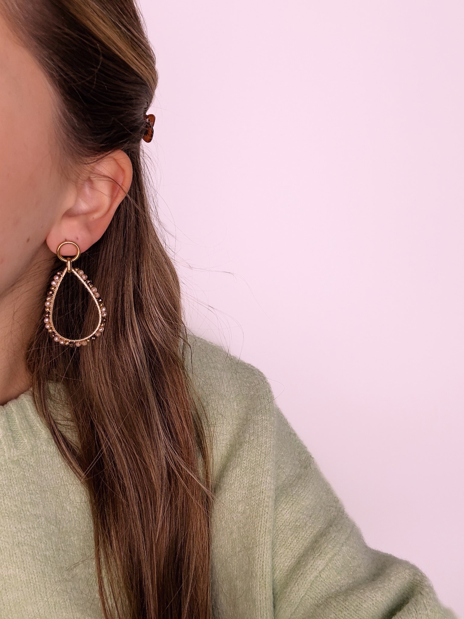 Beaded Teardrops – Terra