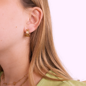 Bloom Hoops – Gold