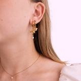 Starfish Drop Chain – Gold