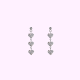 Heart Trio - Silver
