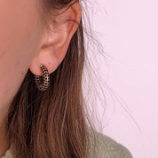 Shimmer Circle - Black