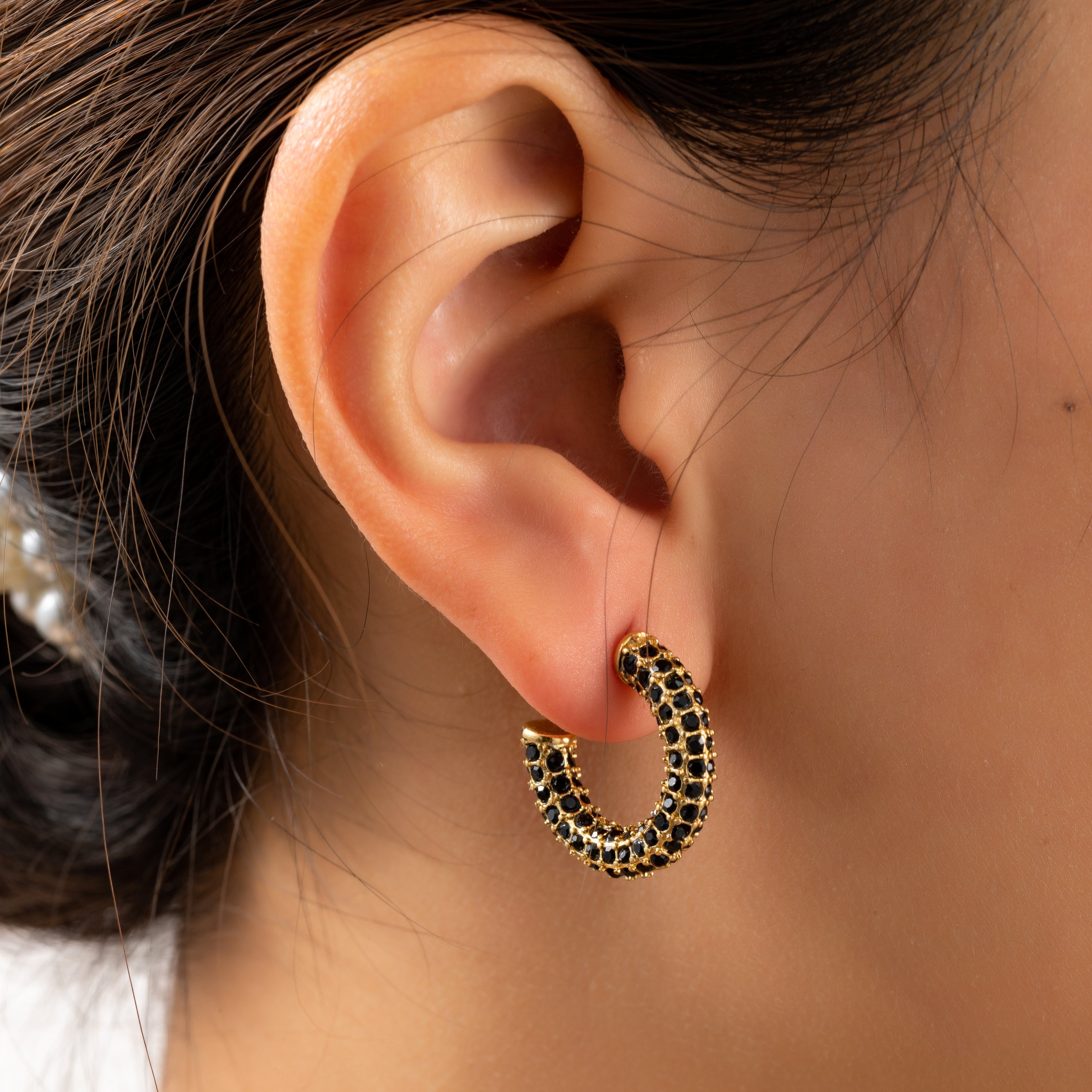 Shimmer Circle - Black