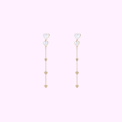 Pearl Love Earring - Gold
