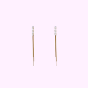 Sparkle Duo Earring - Gold