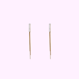 Sparkle Duo Earring - Gold