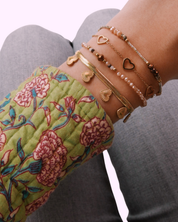 Triple Heart Bracelet - Gold