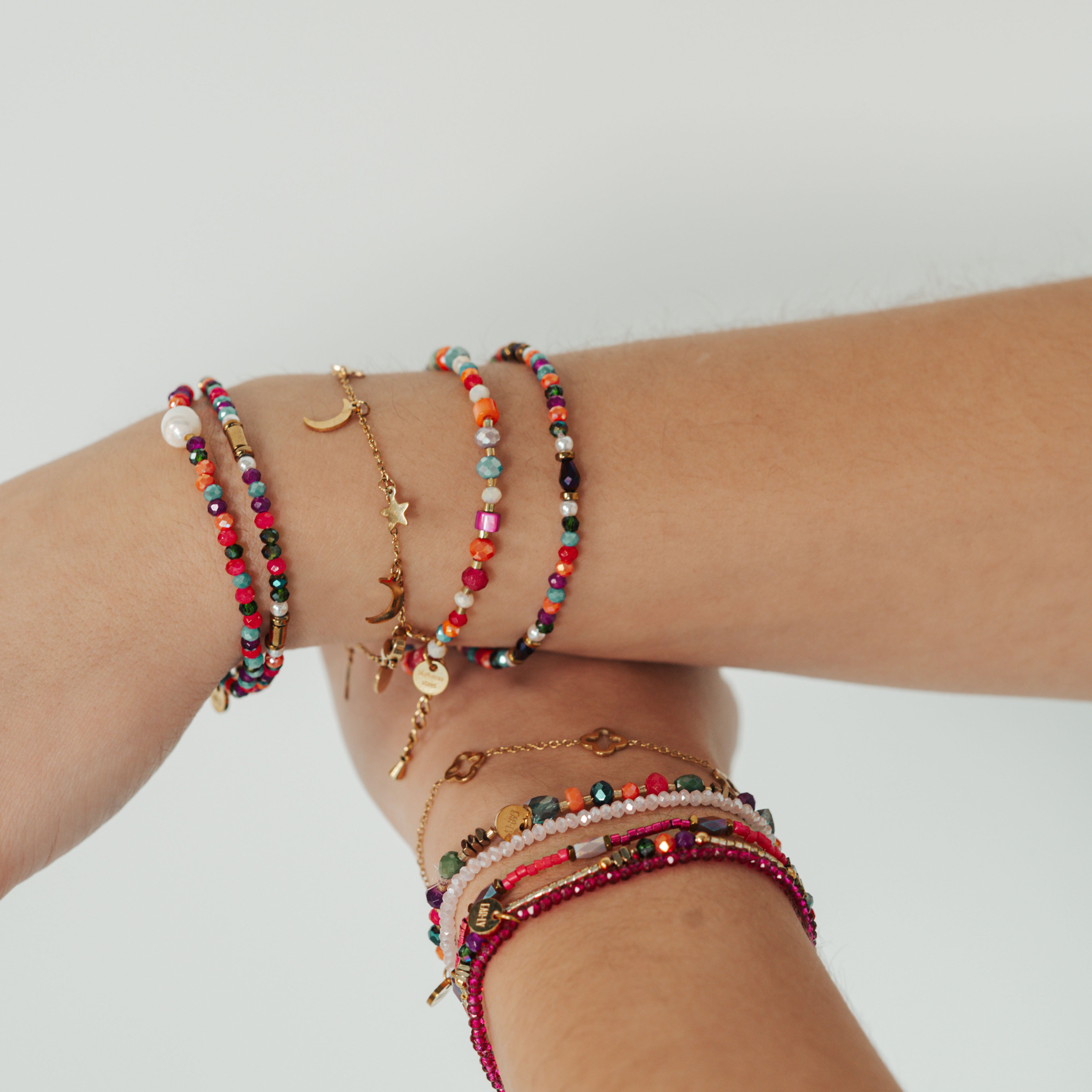 Celestial Charms Bracelet - Gold