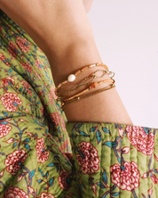 Twisted Links Bracelet - Gold