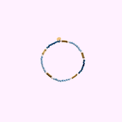Eclipse Beads Bracelet - Blue