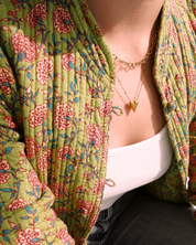 Bold Heart Necklace - Gold
