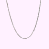 Double Chain Essential – Silver